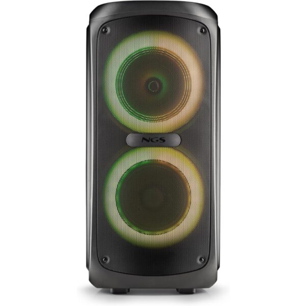 NGS Wild Temper – 200W Portable Bluetooth Speaker with RGB Lights - Image 4