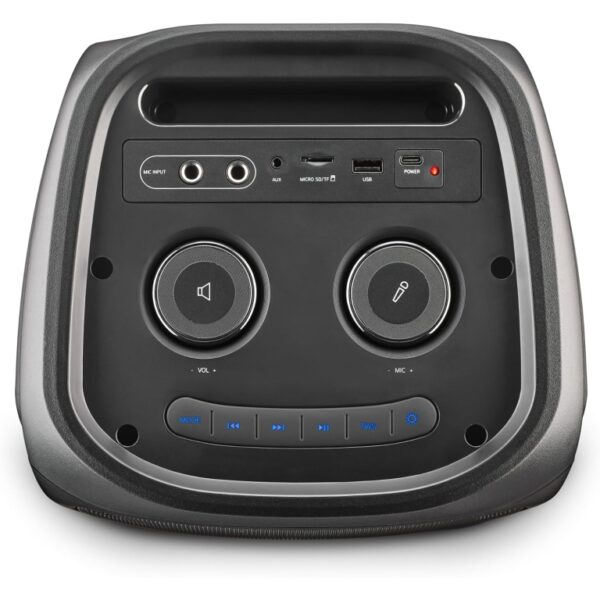 NGS Wild Temper – 200W Portable Bluetooth Speaker with RGB Lights - Image 3