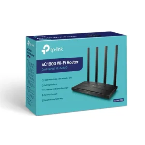 TP-Link Archer C80 WiFi Router AC1900 Wave2, Dual Band, 5x RJ45 1000Mb/s