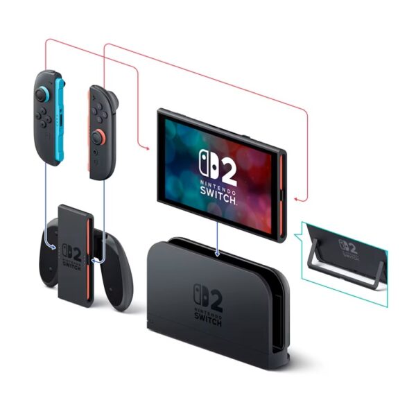 Nintendo Switch 2 Console Black - Image 2